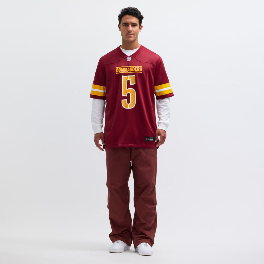 Men's Washington Commanders Jayden Daniels Nike White  Player Game Jersey