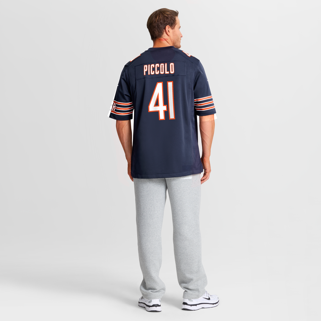 Men's Chicago Bears Brian Piccolo Nike Navy Game Retired Player Jersey