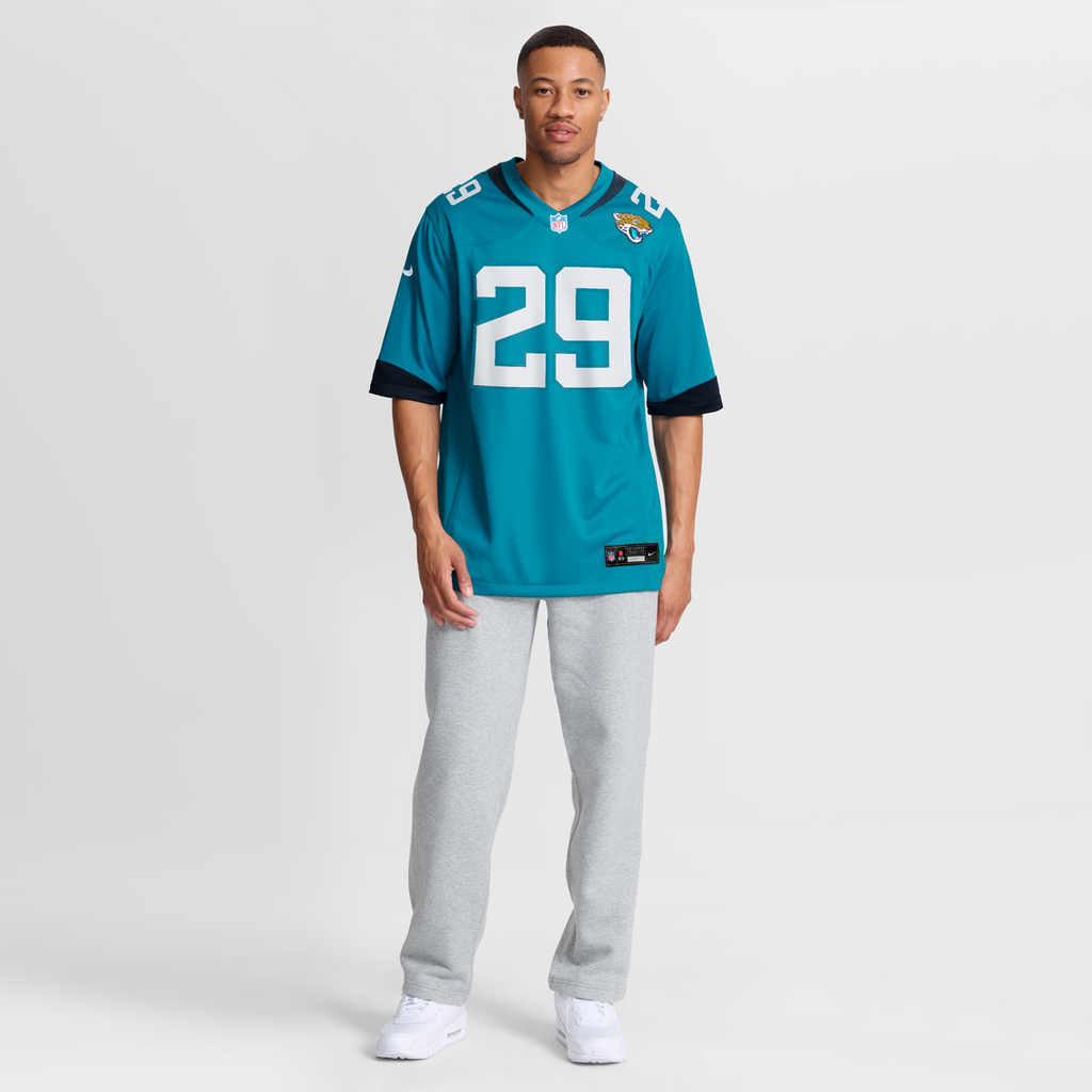 Men's Jacksonville Jaguars Eric Murray Nike  Teal Team Game Jersey