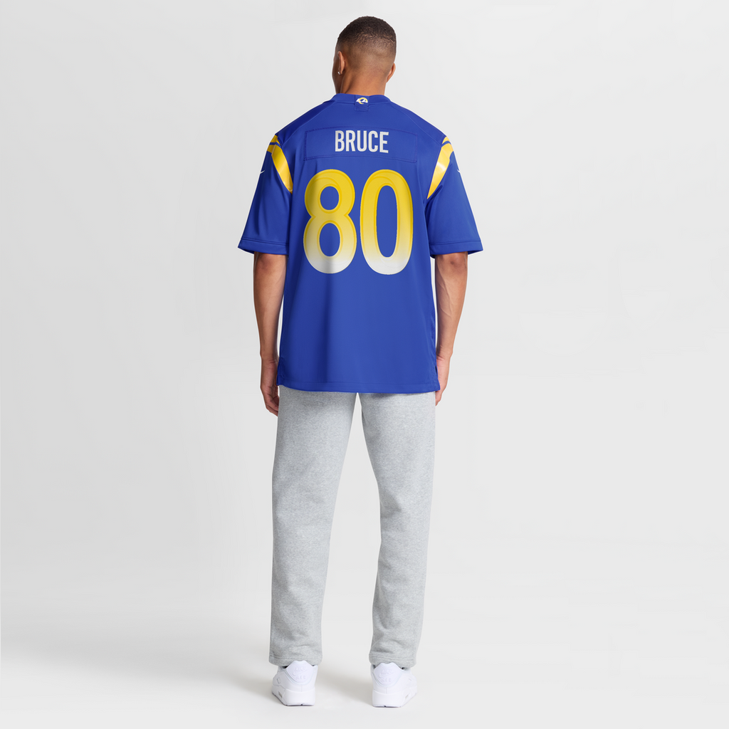 Men's Los Angeles Rams Isaac Bruce Nike Royal Game Retired Player Jersey