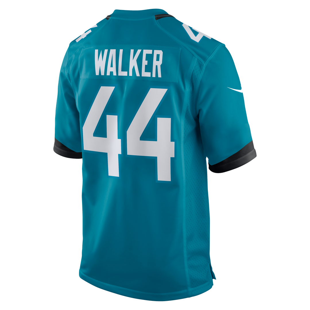 Men's Jacksonville Jaguars Travon Walker Nike Teal Player Game Jersey