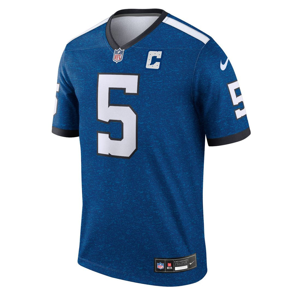 Men's Indianapolis Colts Anthony Richardson Sr. Nike Royal Legend Player Performance Top