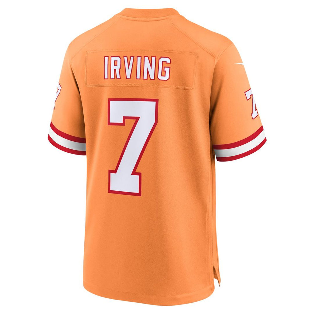 Men's Tampa Bay Buccaneers Bucky Irving Nike  Orange Alternate Game Jersey