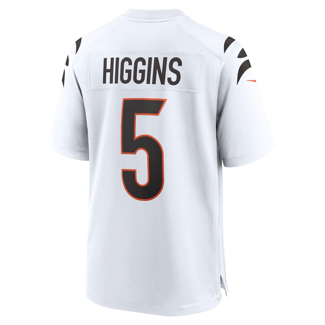 Men's Cincinnati Bengals Tee Higgins Nike Black Game Player Jersey