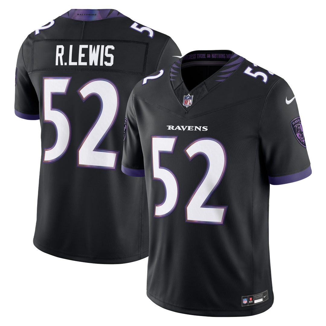 Men's Baltimore Ravens Ray Lewis Nike Purple Vapor F.U.S.E. Stitched Retired Limited Jersey
