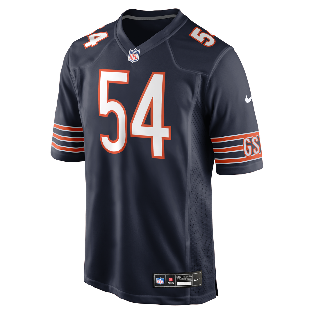 Men's Chicago Bears Brian Urlacher Nike White Retired Player Game Jersey