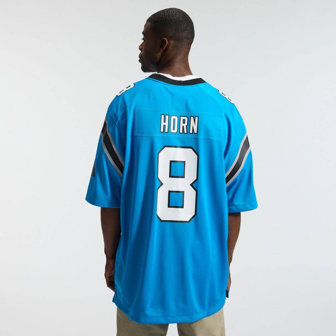 Men's Carolina Panthers Jaycee Horn Nike Blue Alternate Game Jersey