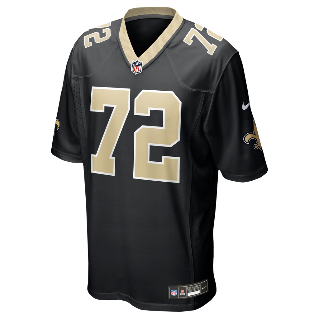 Men's New Orleans Saints Asim Richards Nike  Black Team Game Jersey