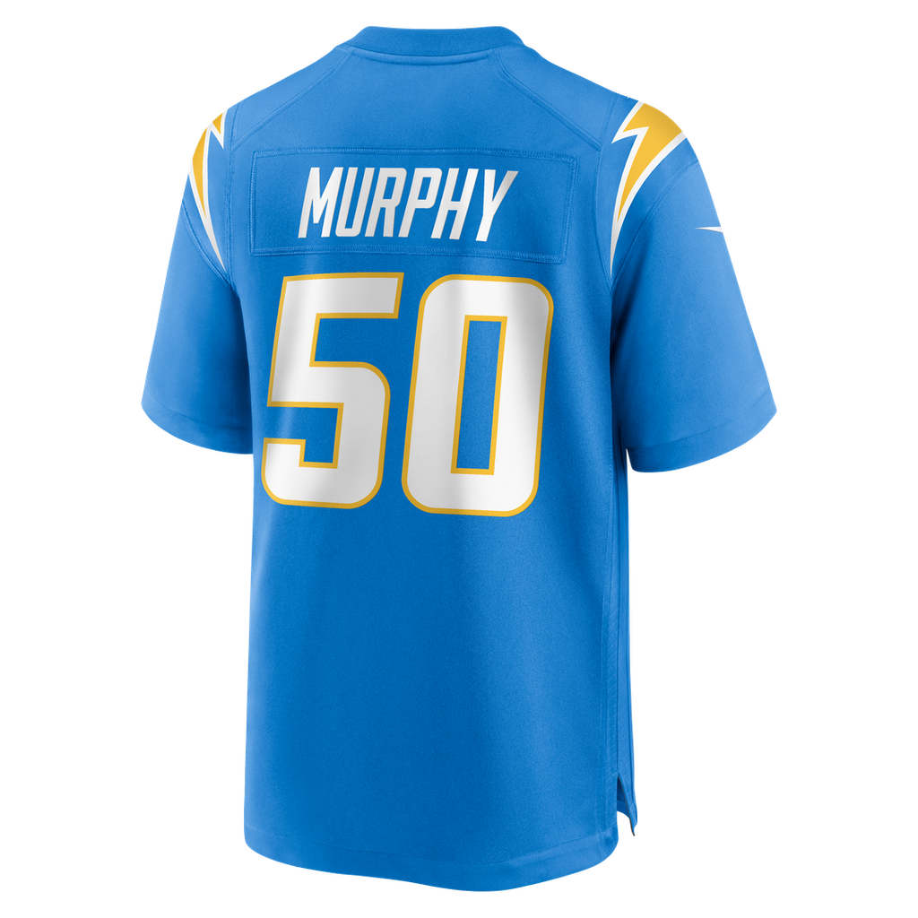 Men's Los Angeles Chargers Caleb Murphy Nike  Powder Blue Team Game Jersey