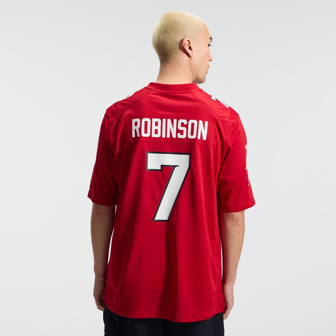 Men's Atlanta Falcons Bijan Robinson Nike Red Game Jersey