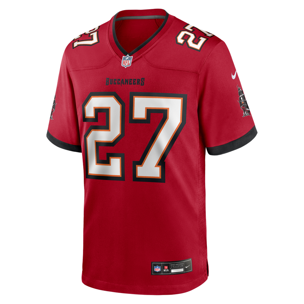 Men's Tampa Bay Buccaneers Zyon McCollum Nike Red Game Player Jersey