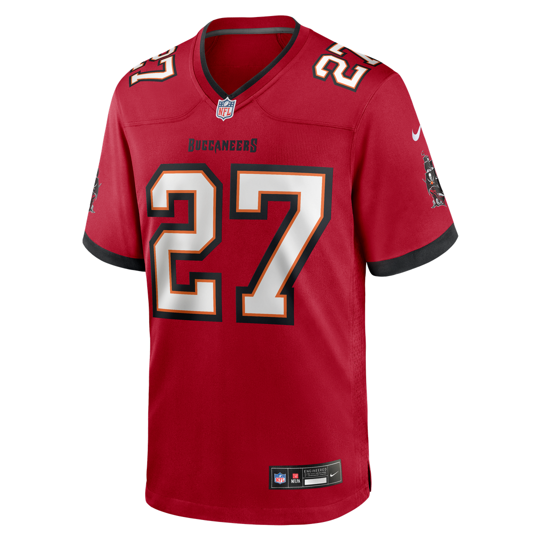 Men's Tampa Bay Buccaneers Zyon McCollum Nike Red Game Player Jersey