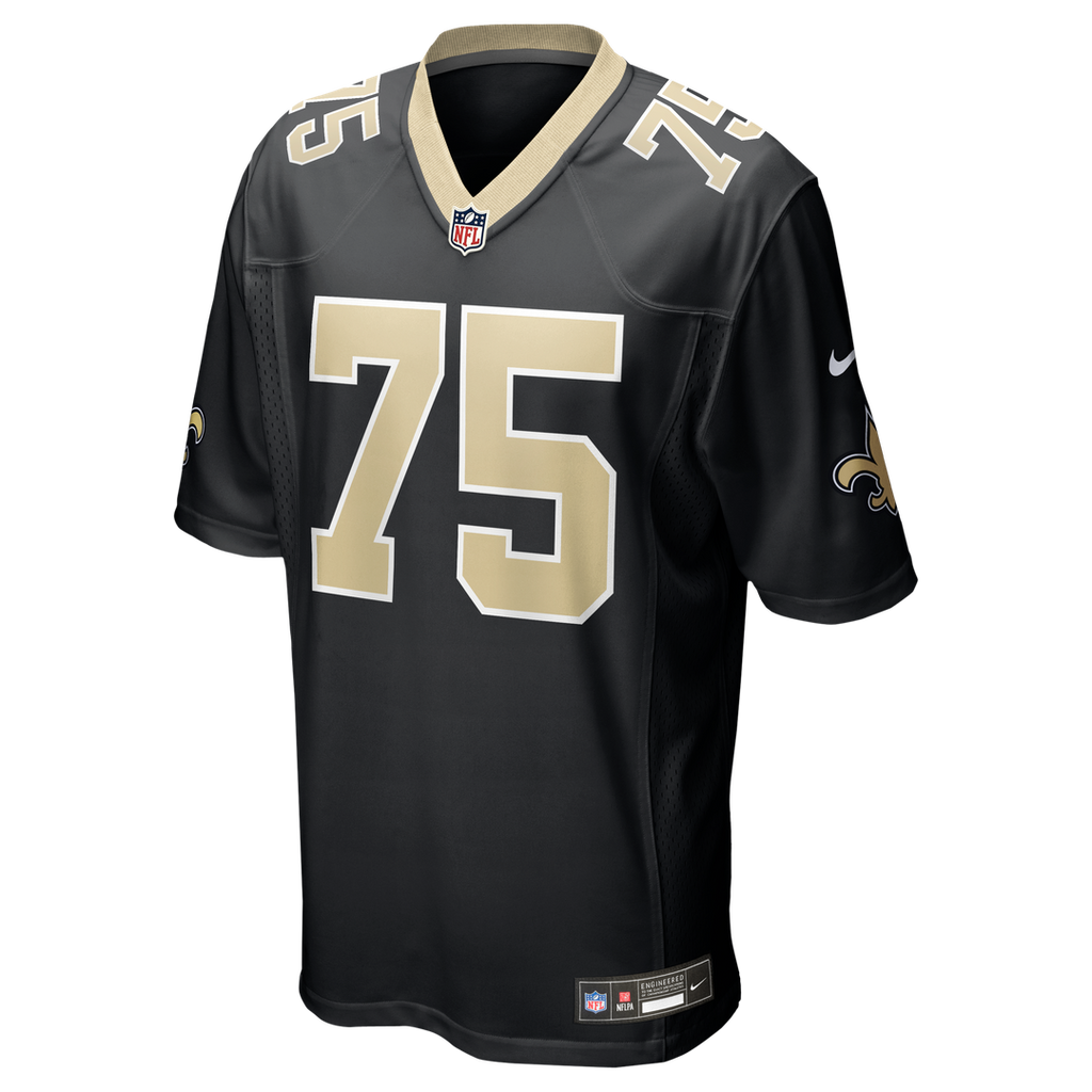 Men's New Orleans Saints Taliese Fuaga Nike  Black  Game Jersey