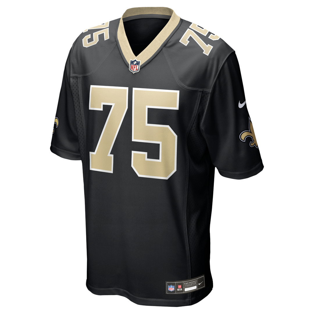 Men's New Orleans Saints Taliese Fuaga Nike  Black  Game Jersey
