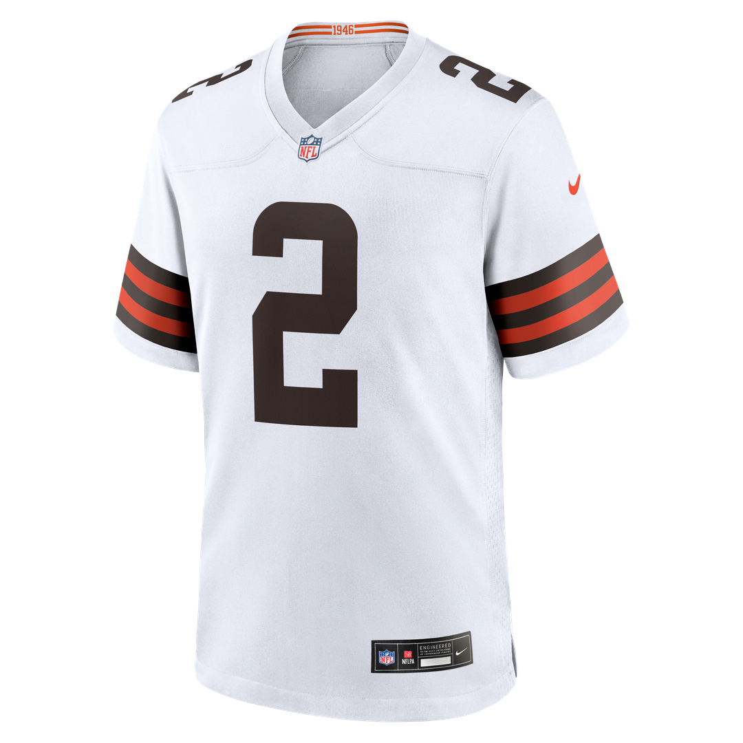 Men's Cleveland Browns Shedeur Sanders Nike Brown Game Jersey