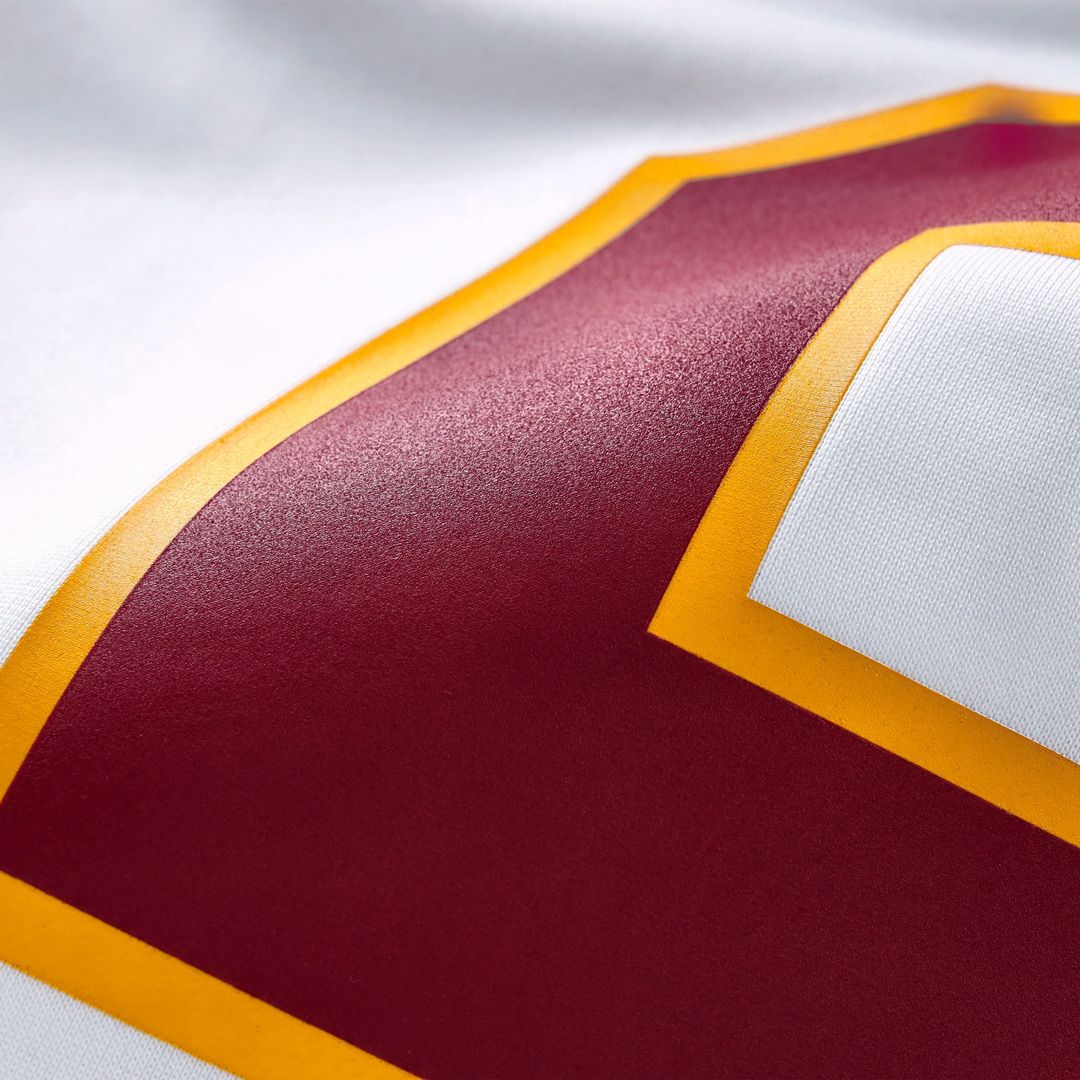Men's Washington Commanders Mike Sainristil Nike White Game Super Bowl Era Jersey