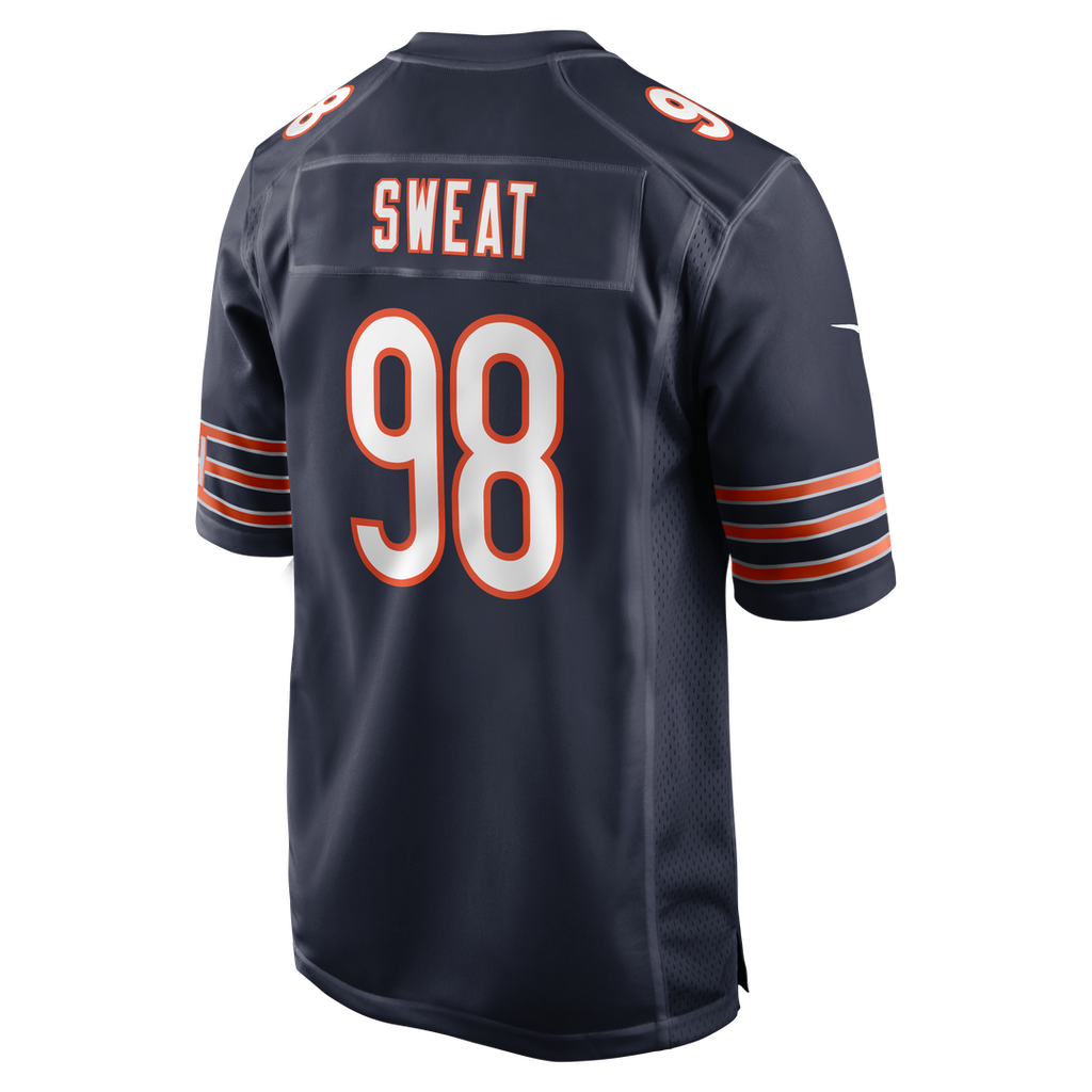 Men's Chicago Bears Montez Sweat Nike  Navy  Game Jersey