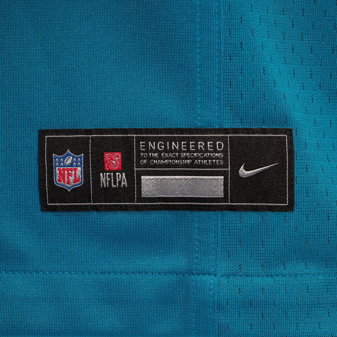 Men's Jacksonville Jaguars Byron Leftwich Nike Teal Retired Player Game Jersey
