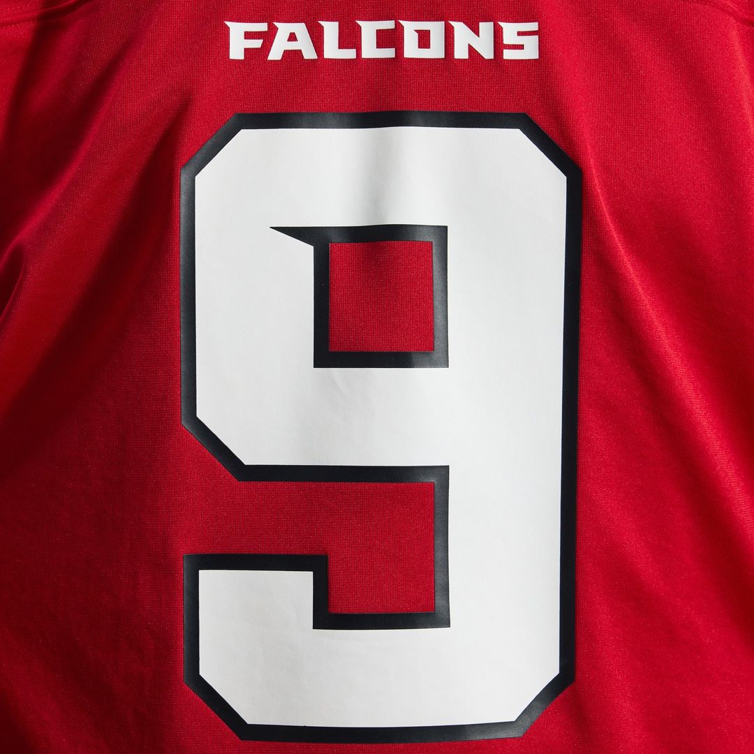 Men's Atlanta Falcons Michael Penix Jr. Nike Red Game Jersey