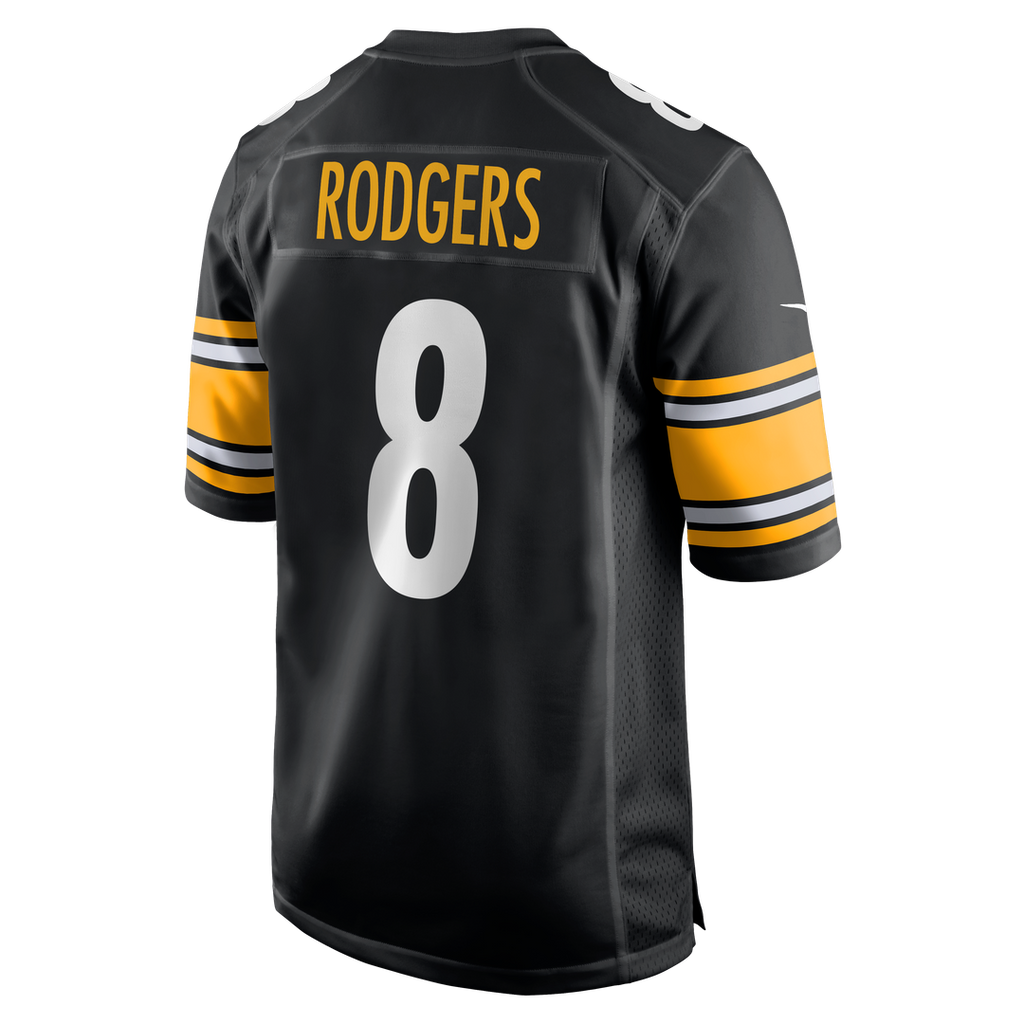 Men's Pittsburgh Steelers Aaron Rodgers Nike White Game Jersey
