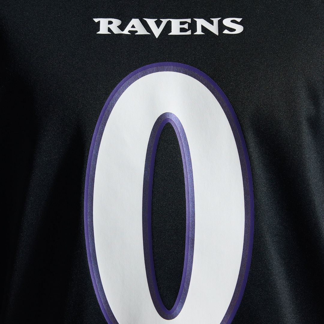 Men's Baltimore Ravens Roquan Smith Nike Purple Alternate Game Jersey