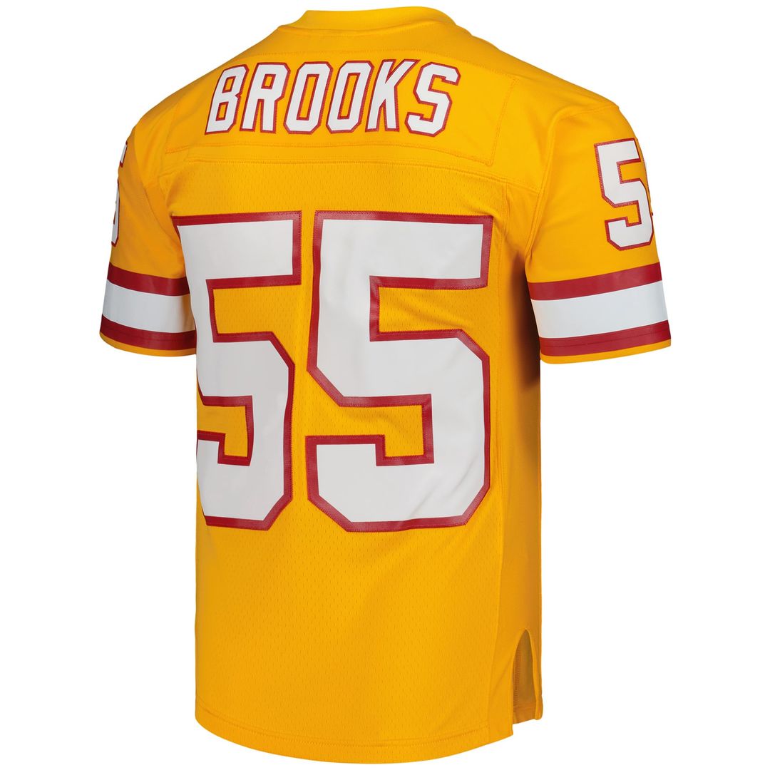 Men's Tampa Bay Buccaneers Derrick Brooks Mitchell & Ness Orange Legacy Replica Jersey