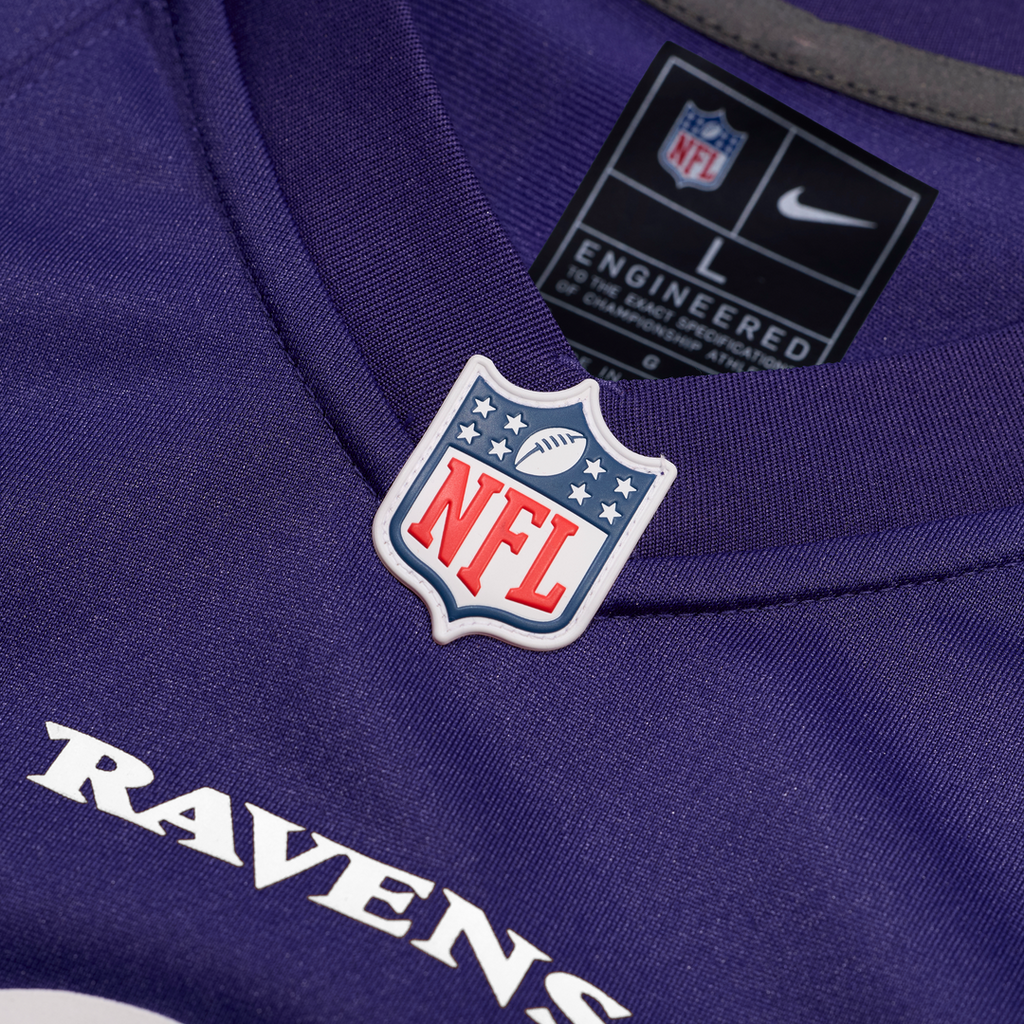 Men's Baltimore Ravens Zay Flowers Nike Purple  Game Jersey