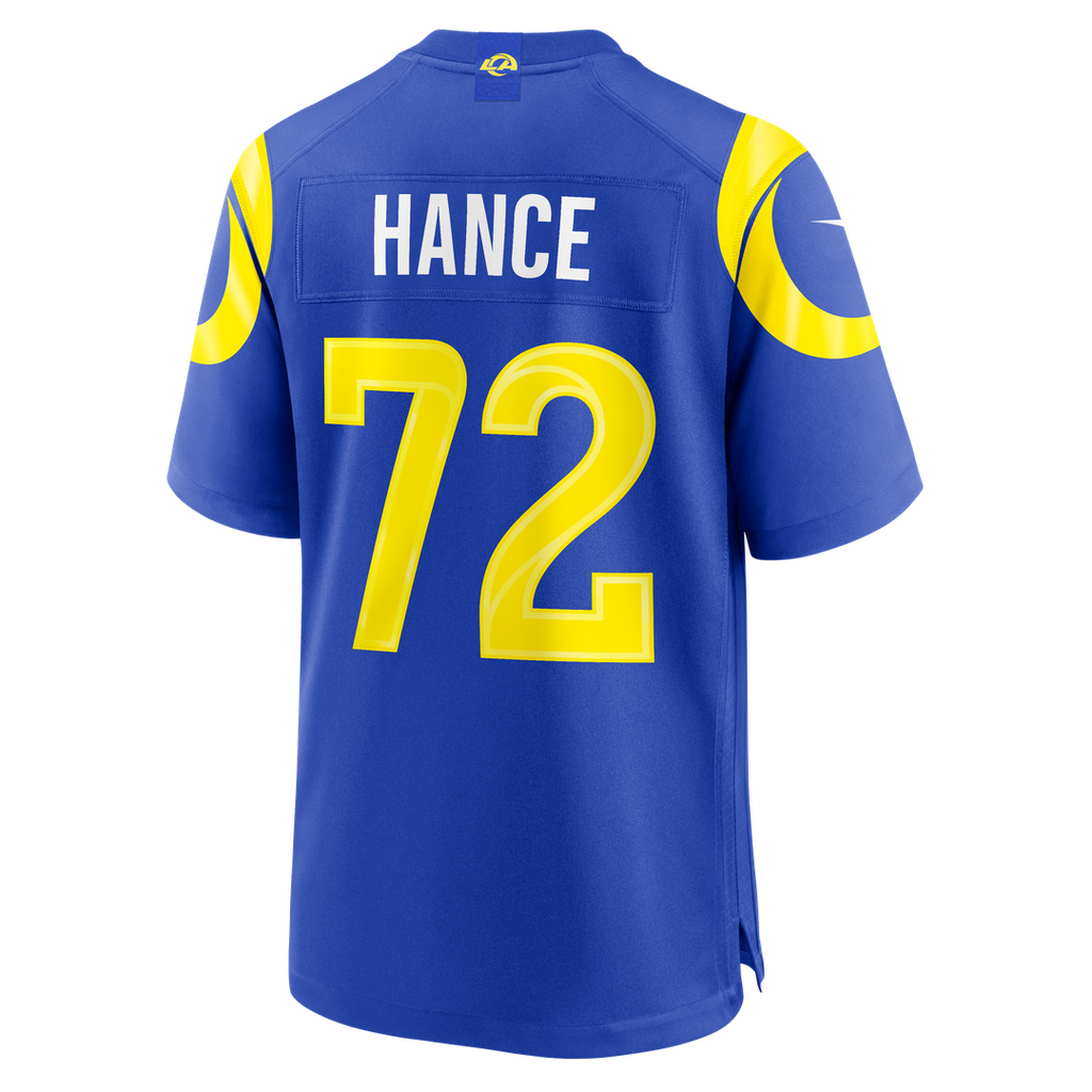 Men's Los Angeles Rams Blake Hance Nike Royal Team Game Jersey