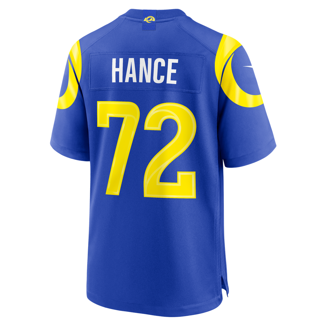 Men's Los Angeles Rams Blake Hance Nike Royal Team Game Jersey