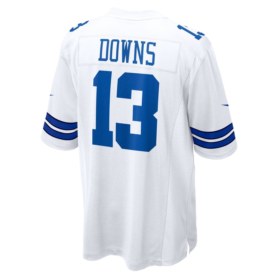 Men's Dallas Cowboys Caleb Downs Nike Navy Team Game Jersey