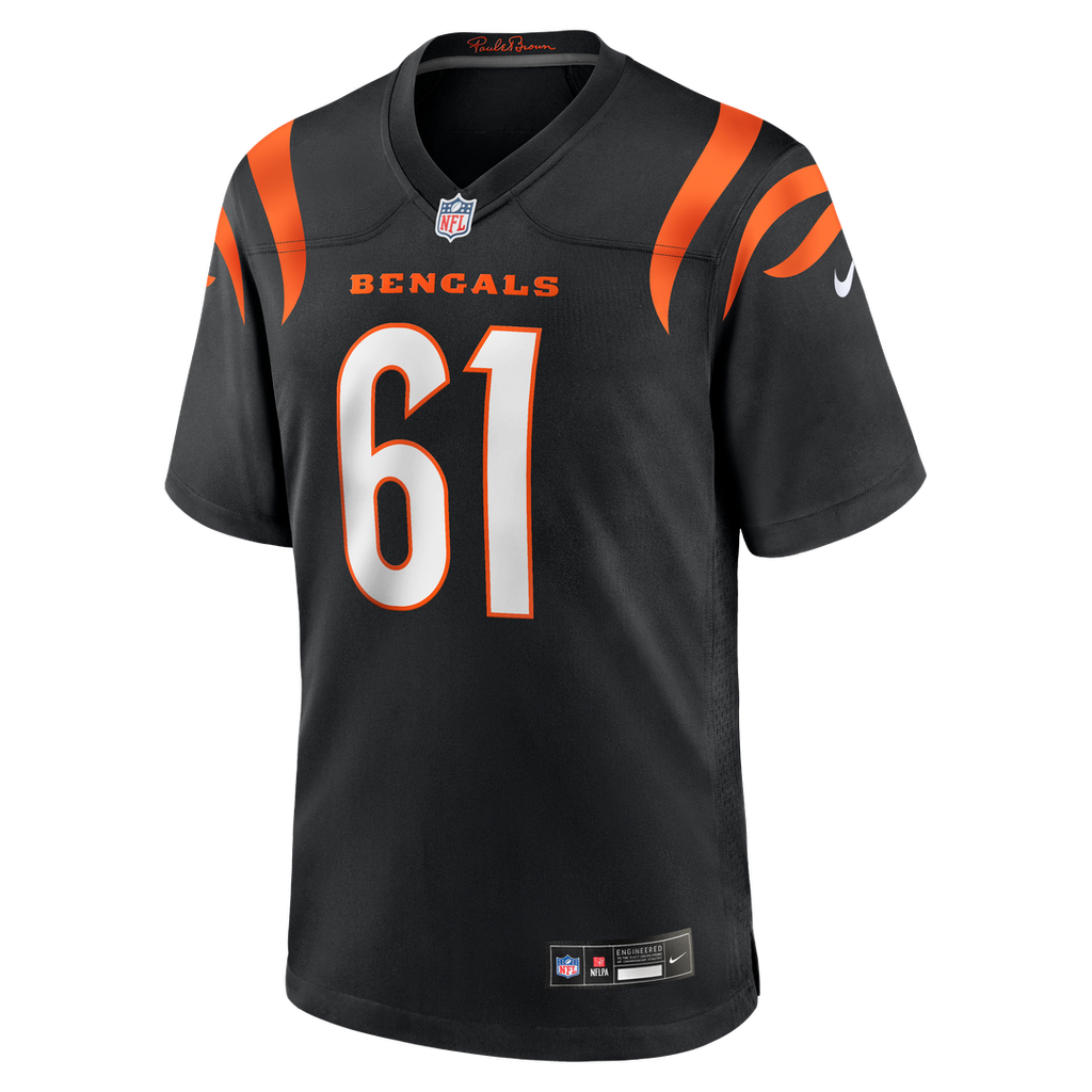 Men's Cincinnati Bengals Cody Ford Nike Black Game Jersey