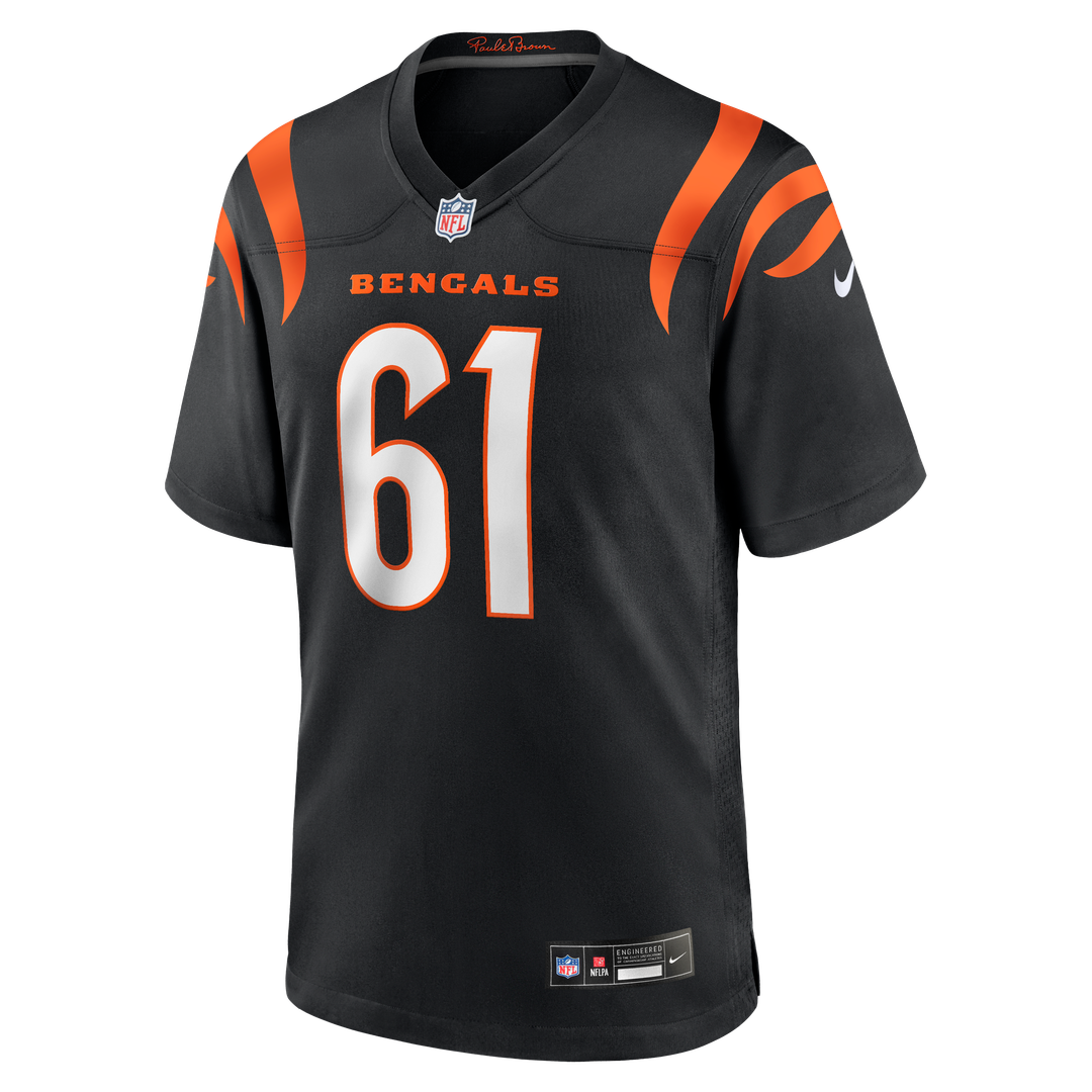 Men's Cincinnati Bengals Cody Ford Nike Black Game Jersey