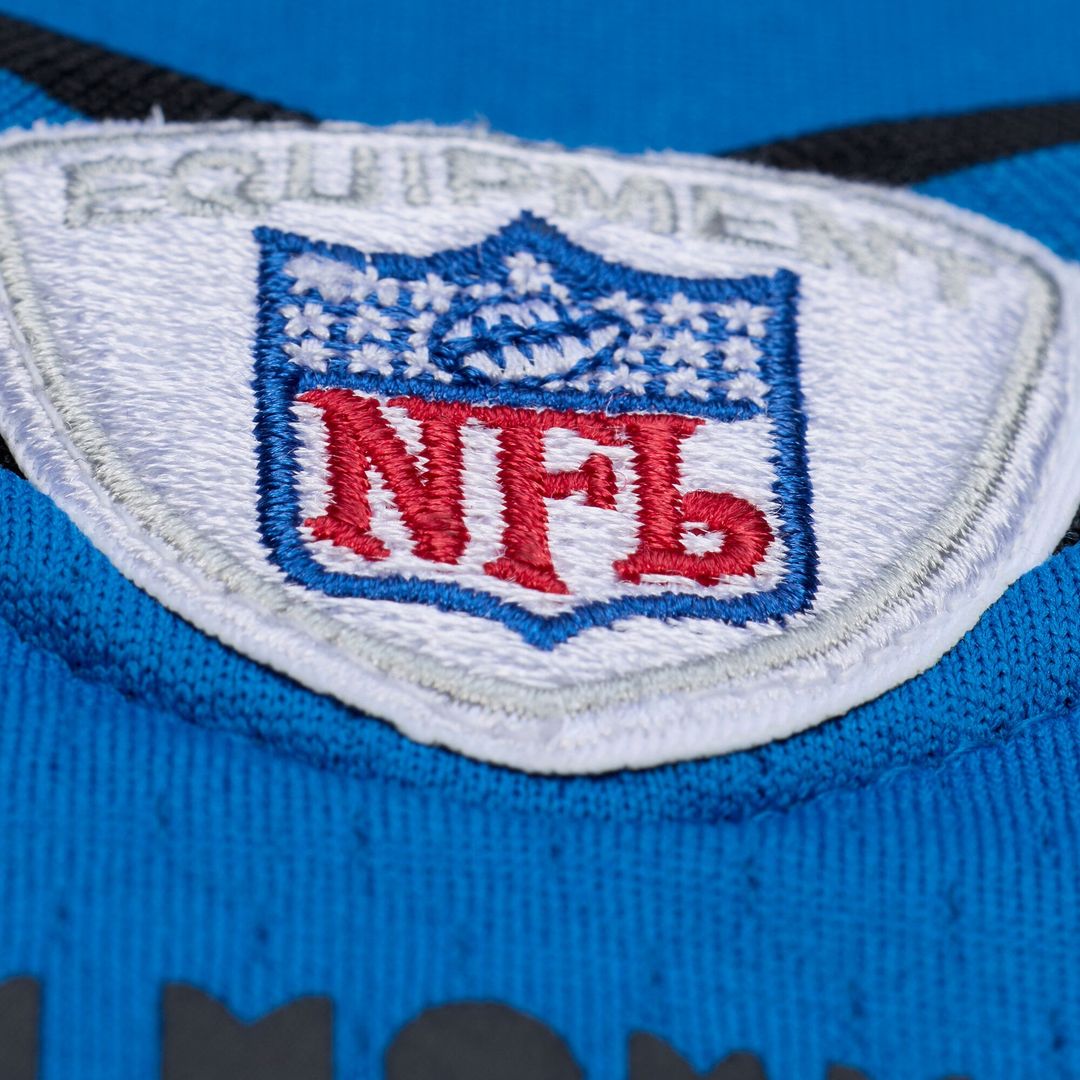 Men's Detroit Lions Calvin Johnson Mitchell & Ness Blue 2007 Legacy Replica Jersey