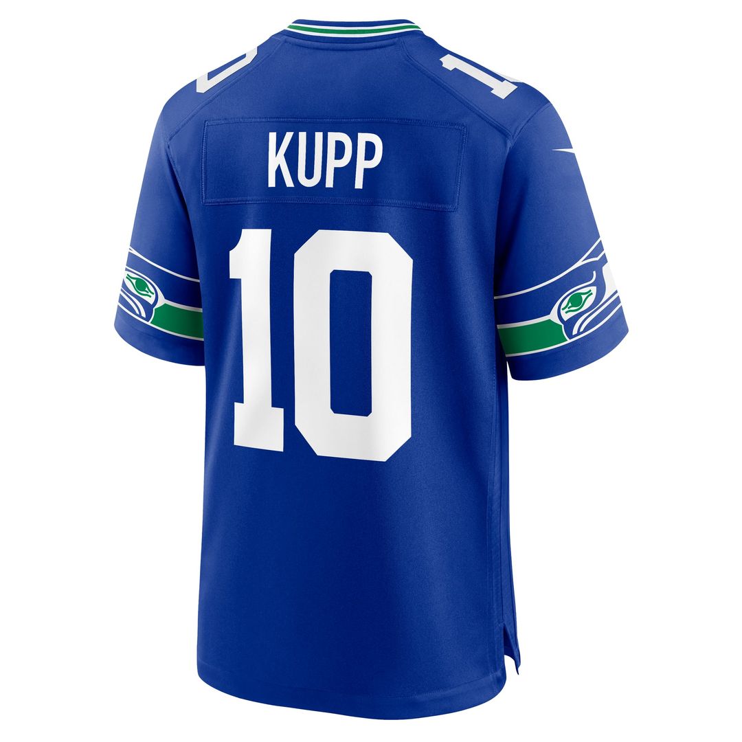 Men's Seattle Seahawks Cooper Kupp Nike Royal Alternate Game Jersey