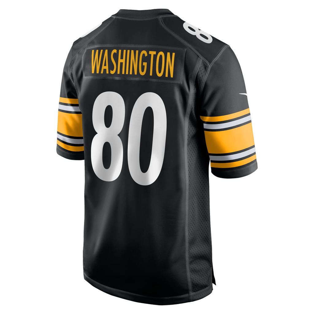 Men's Pittsburgh Steelers Darnell Washington Nike  Black  Game Jersey