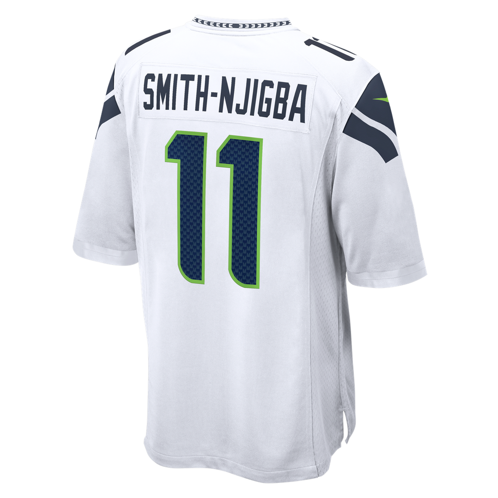 Men's Seattle Seahawks Jaxon Smith-Njigba Nike White Game Jersey
