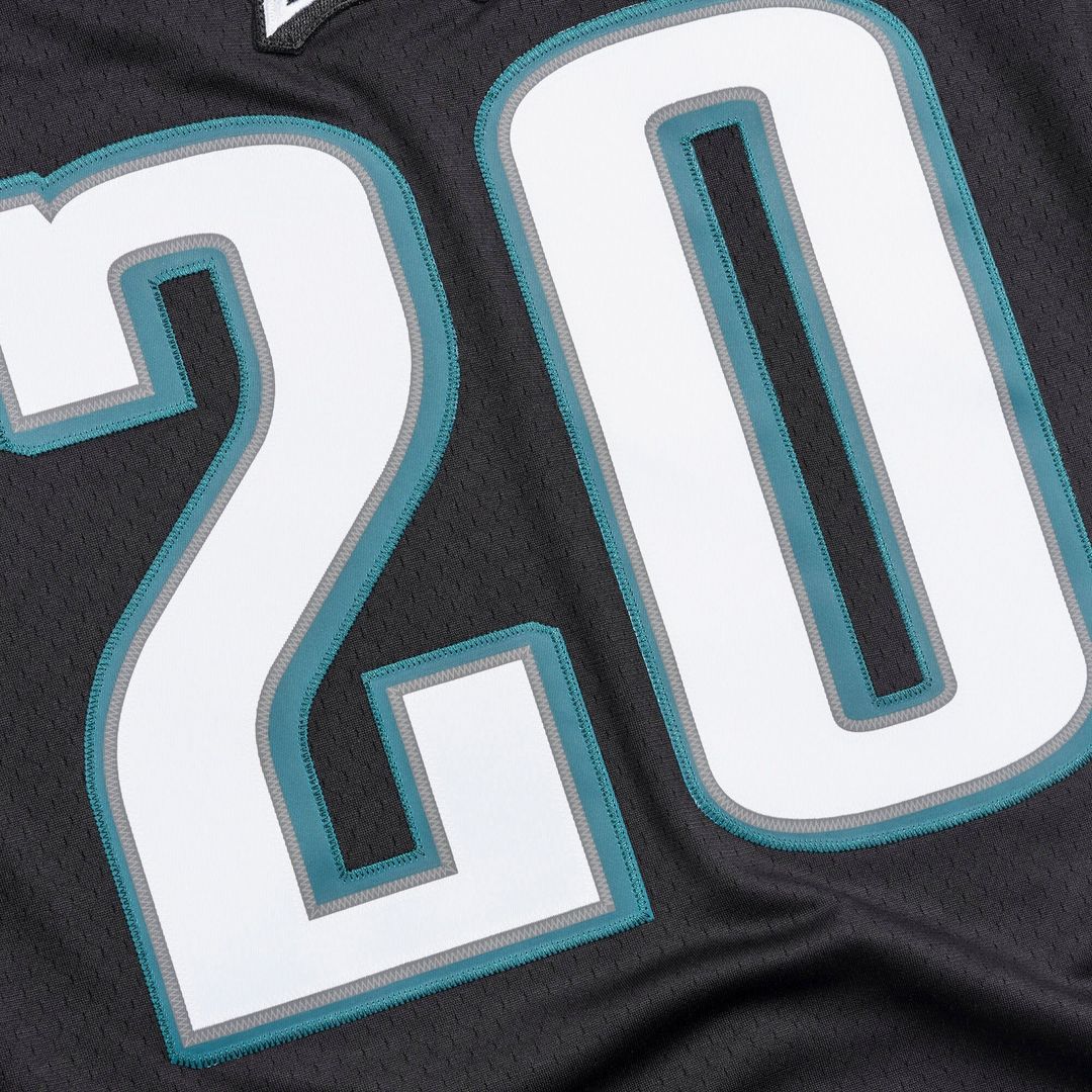 Men's Philadelphia Eagles Brian Dawkins Mitchell & Ness Black Legacy Replica Jersey