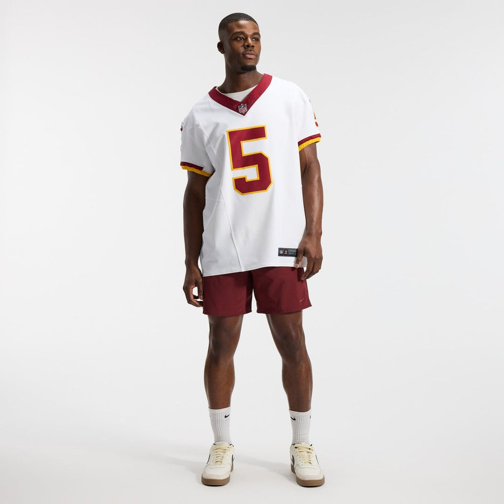 Men's Washington Commanders Jayden Daniels Nike White Alternate 2 Super Bowl Era Vapor F.U.S.E. Elite Jersey