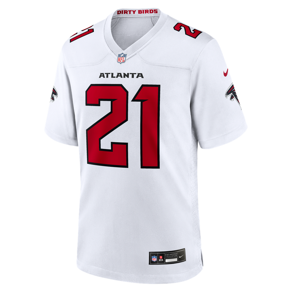 Men's Atlanta Falcons Deion Sanders Nike Red Retired Player Game Jersey