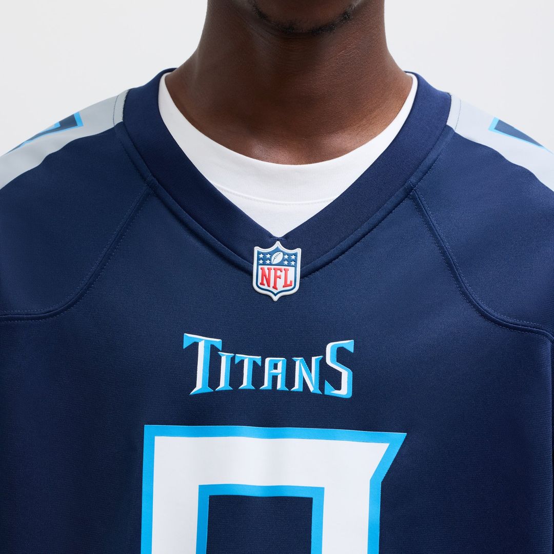 Men's Tennessee Titans Will Levis Nike Navy  Game Jersey