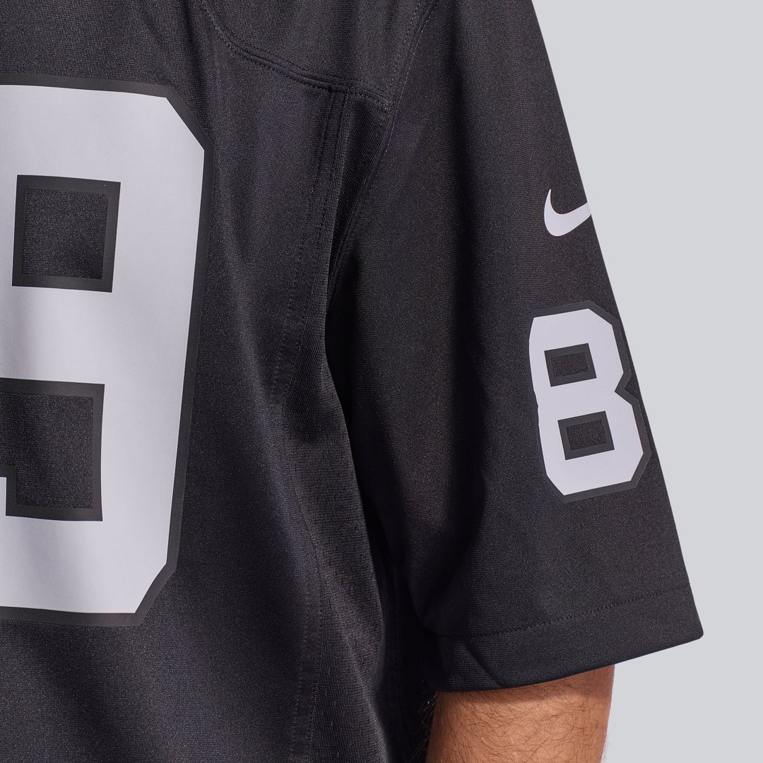 Men's Las Vegas Raiders Brock Bowers Nike  White Game Jersey