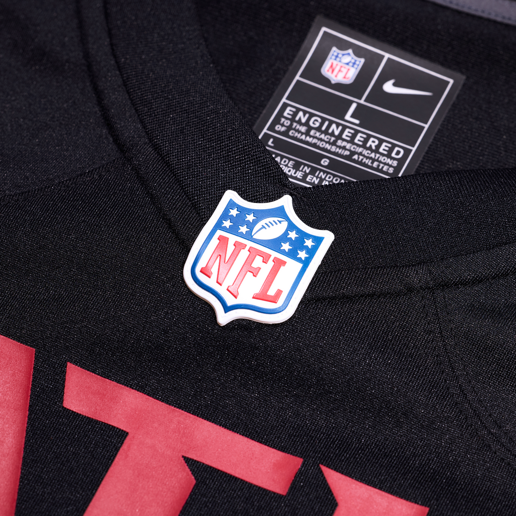 Men's Atlanta Falcons Kyle Pitts Nike Black Game Jersey