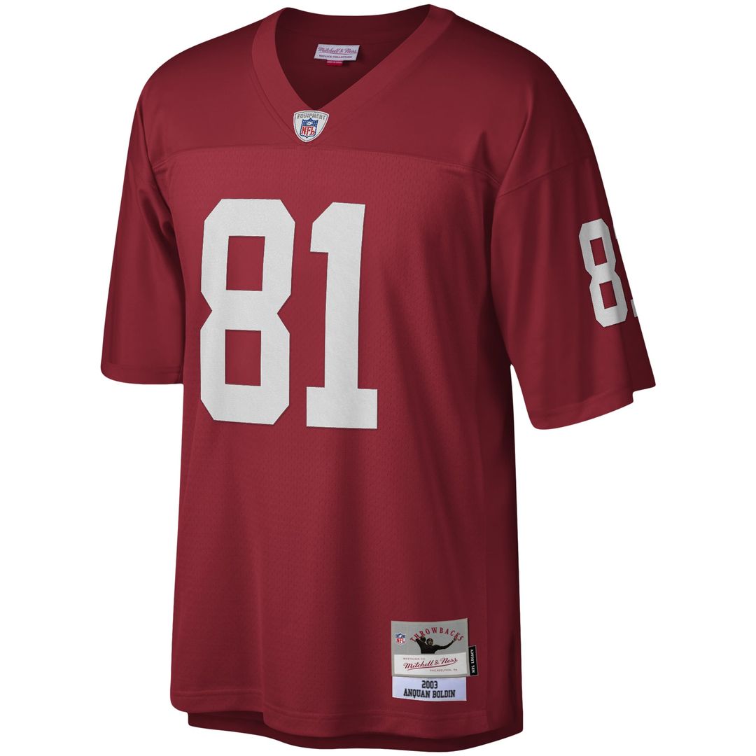 Men's Arizona Cardinals Anquan Boldin Mitchell & Ness Cardinal Legacy Replica Jersey