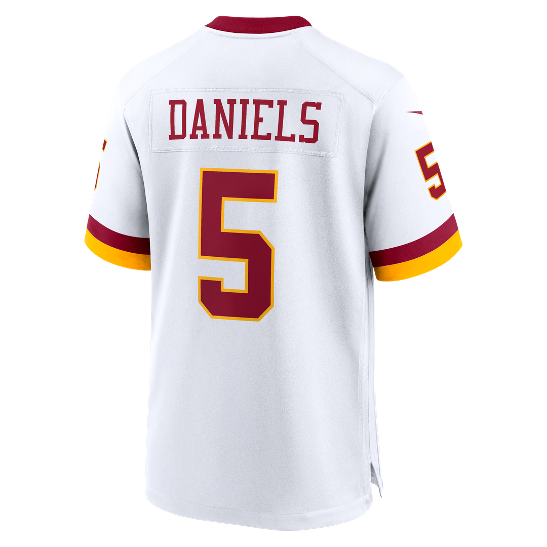 Hail Raiser Men's Washington Commanders Jayden Daniels Nike Black Alternate Game Jersey