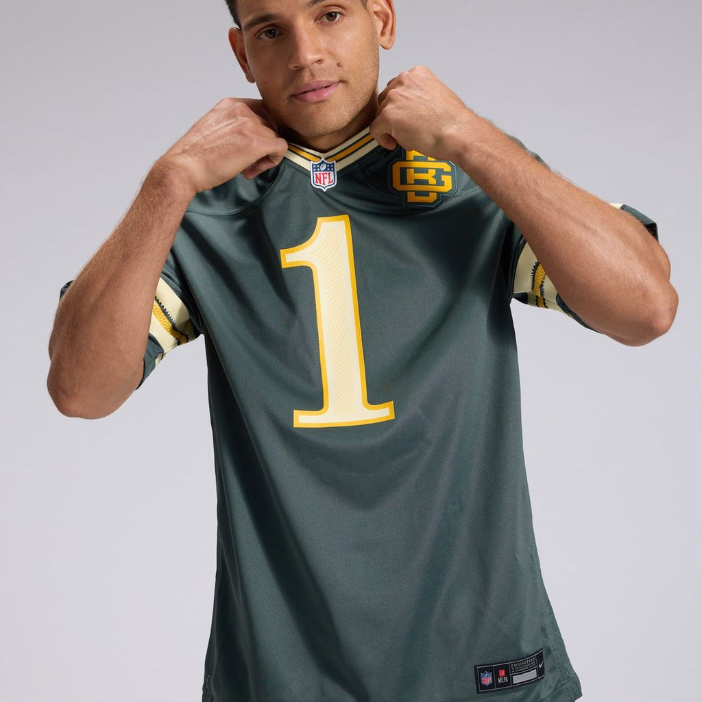 Men's Green Bay Packers Micah Parsons Nike Green 2026 Rivalries Collection Game Jersey