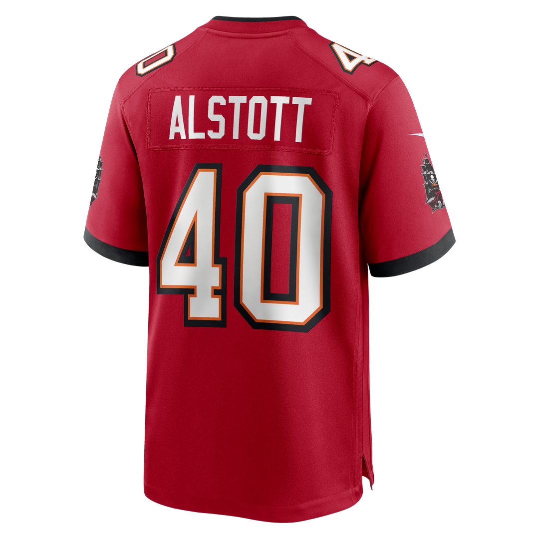 Men's Tampa Bay Buccaneers Mike Alstott Nike Red Retired Player Game Jersey