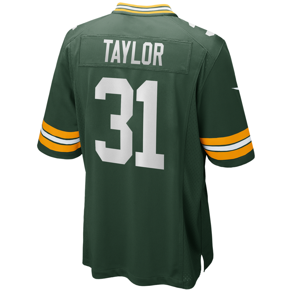 Men's Green Bay Packers Jim Taylor Nike Green Game Retired Player Jersey