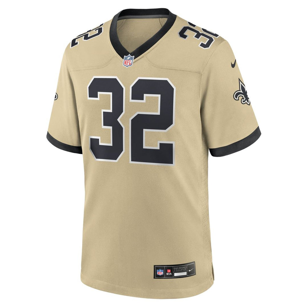 Men's New Orleans Saints Tyrann Mathieu Nike Gold Gameday Golds Alternate Game Player Jersey