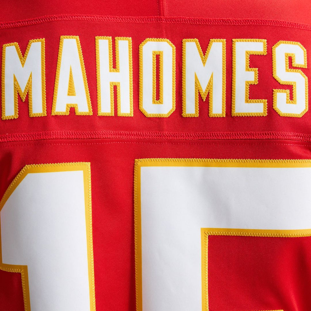 Men's Kansas City Chiefs Patrick Mahomes Nike White Vapor F.U.S.E. Stitched Limited Jersey
