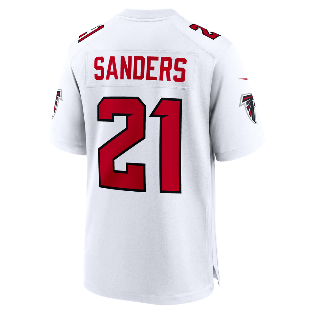Men's Atlanta Falcons Deion Sanders Nike Red Retired Player Game Jersey